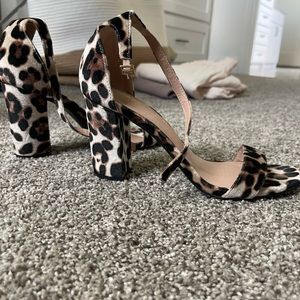Madden girl cheetah heels